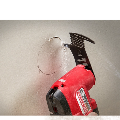 Milwaukee 5-in-1 Drywall Universal Fit Oscillating Multi-Tool Blade (1 PK) 49-25-2281 | 2 in Blade Length, High Carbon Steel
