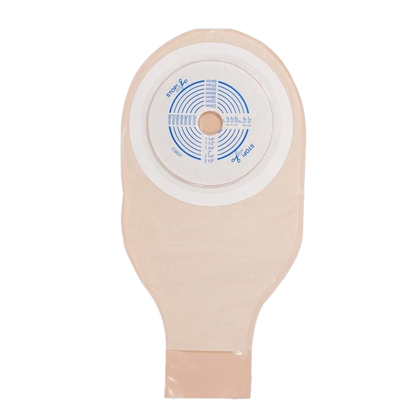 ActiveLife® One-Piece Opaque Colostomy Pouch, Cut to Fit Stomas