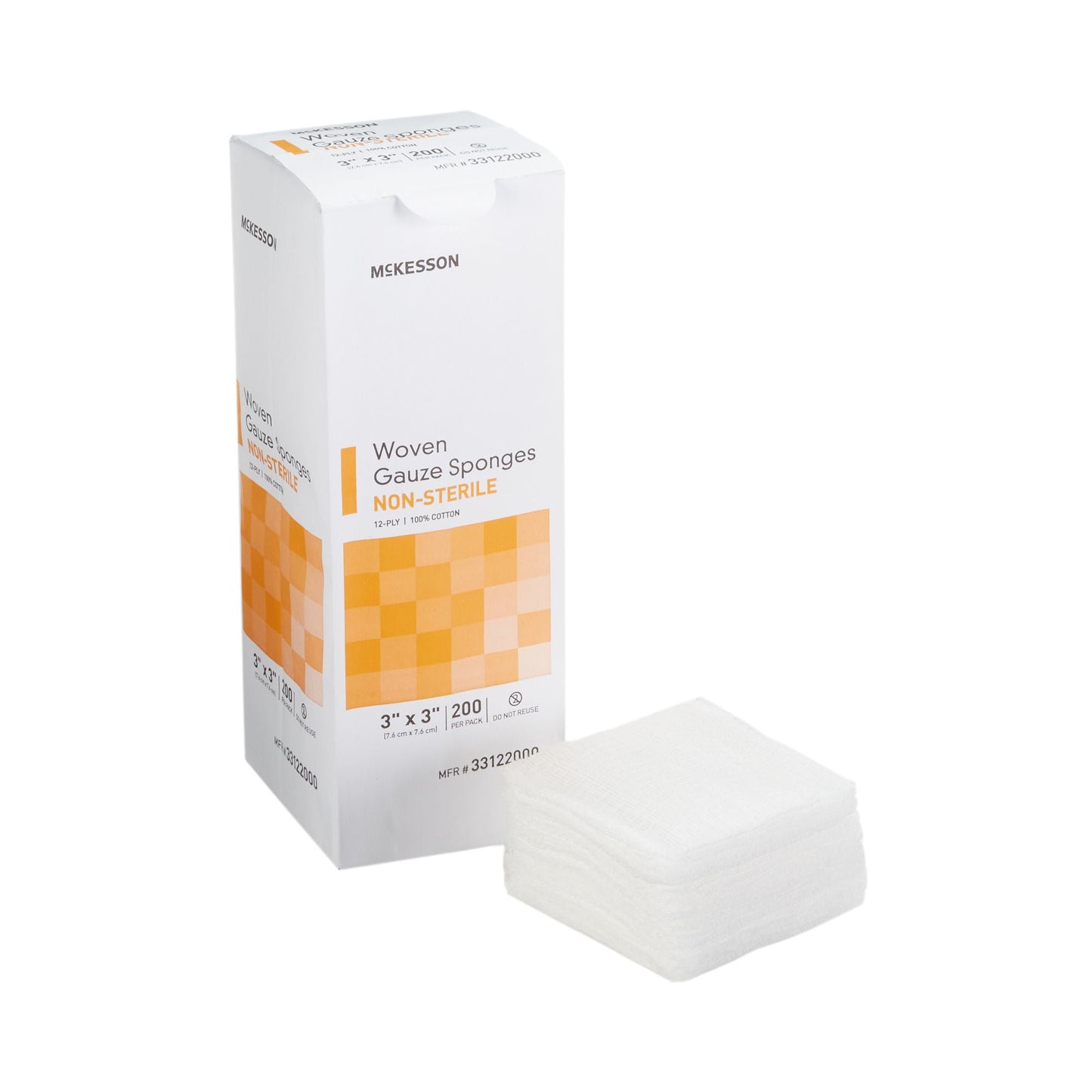 McKesson Gauze Sponge, 12-Ply