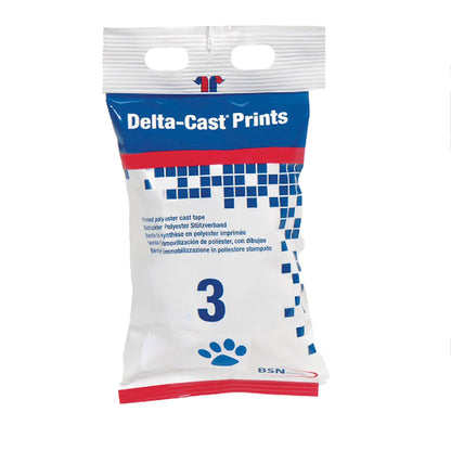 Delta-Cast Prints Cast Tape Polyester Paw Print