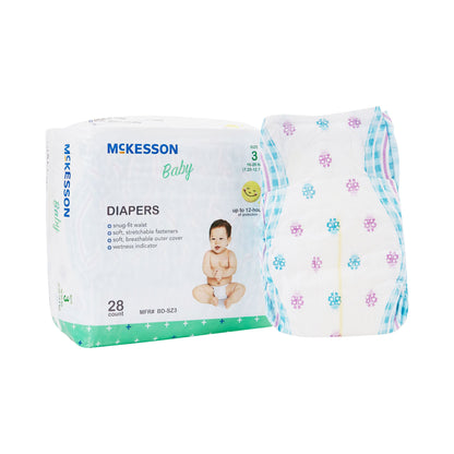 McKesson Baby Diapers, for Babies weighing 16 – 28 lbs.
