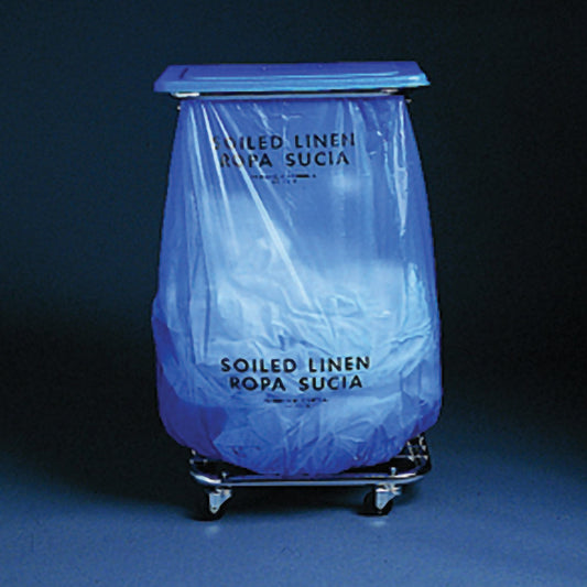 McKesson Soiled Linen Bag, Blue, 30 – Capacity, Fits Hamper Stand 198683