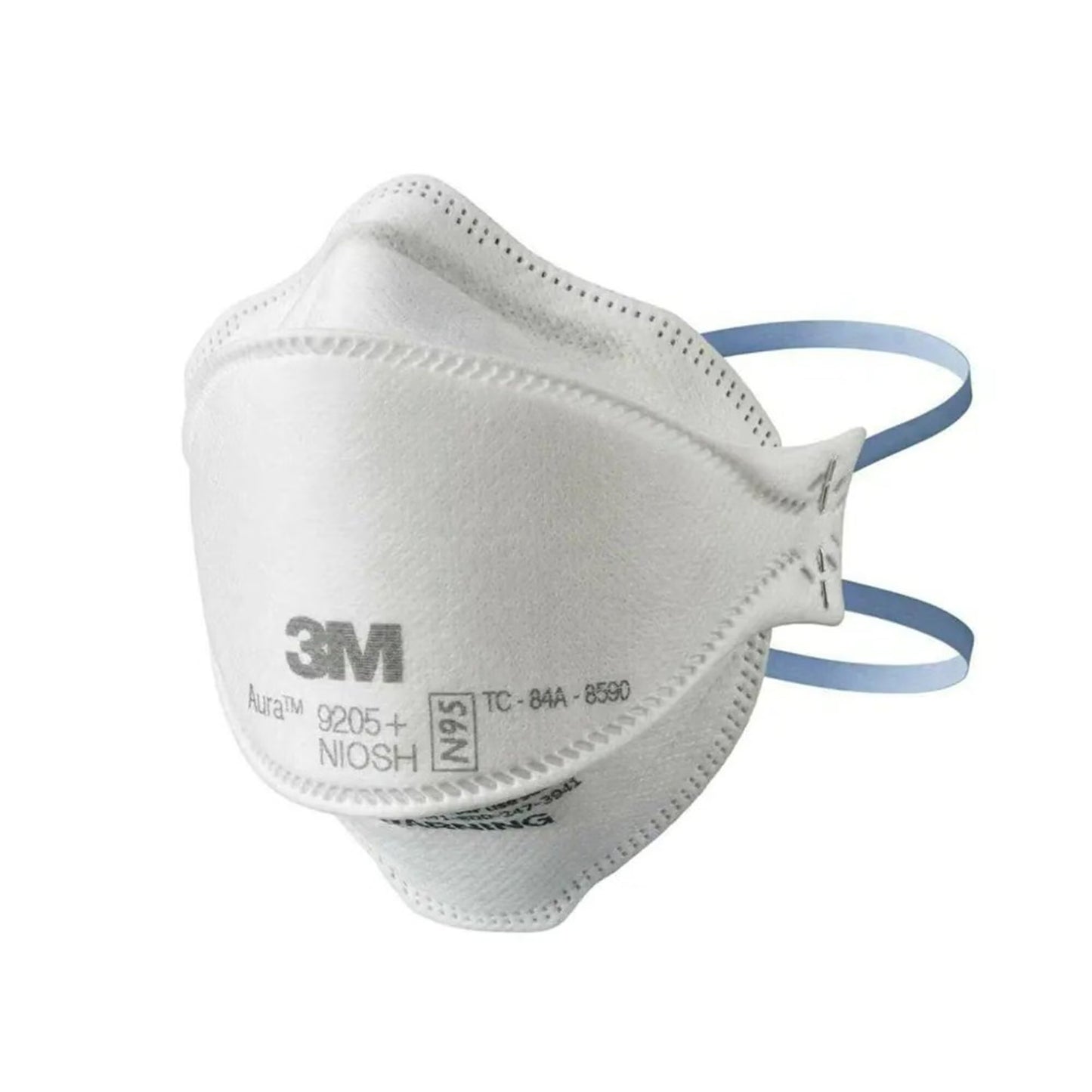 3M Aura Particulate Respirator Mask Industrial N95 Not Rated Elastic Strap One Size Fits Most