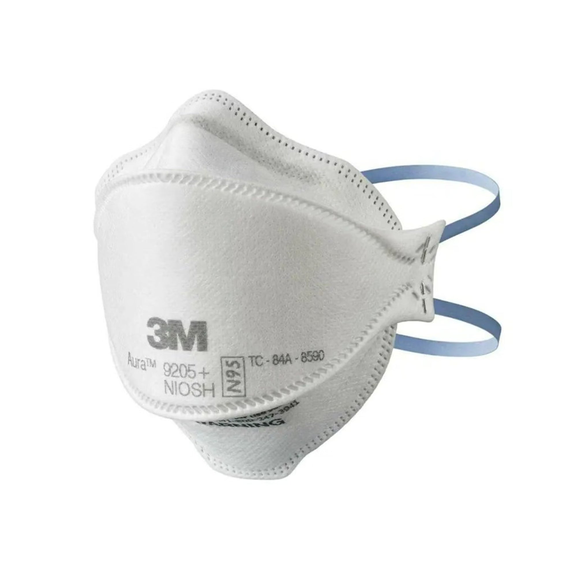 3M Aura Particulate Respirator Mask Industrial N95 Not Rated Elastic Strap One Size Fits Most