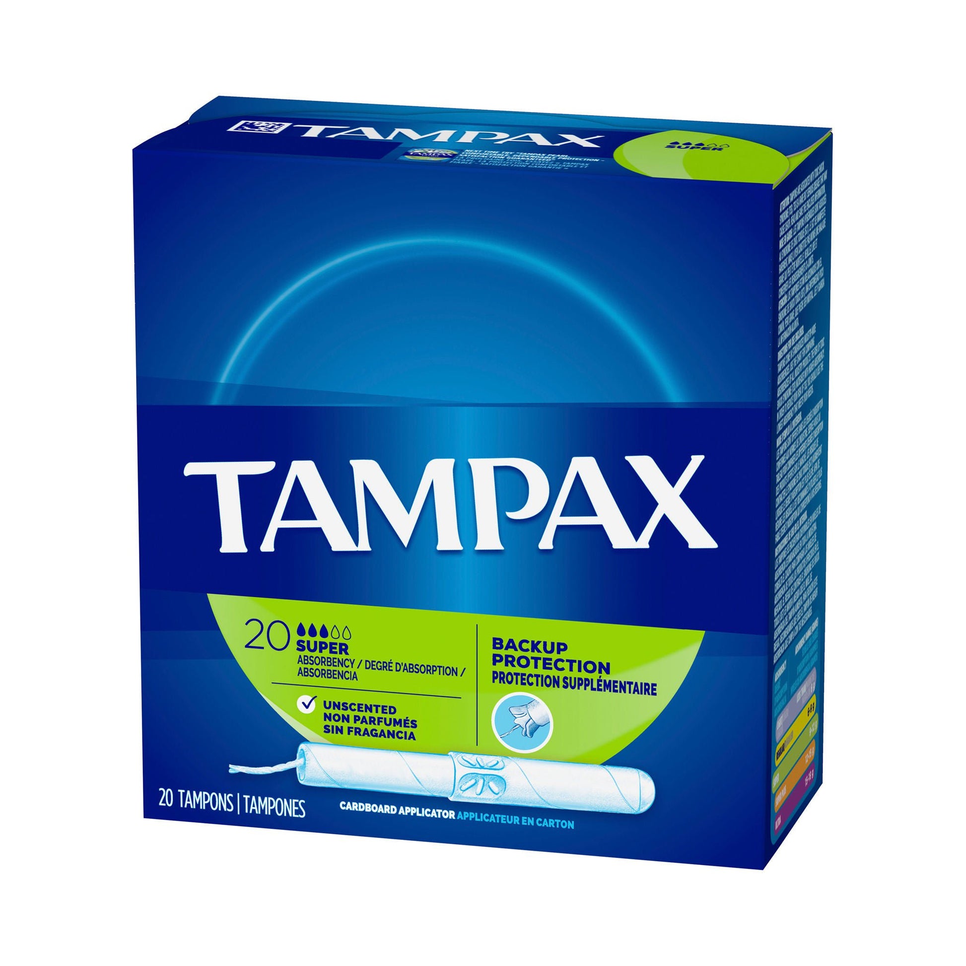 Tampax® Tampons Super Absorbency Unscented