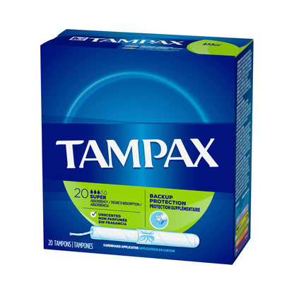 Tampax® Tampons Super Absorbency Unscented