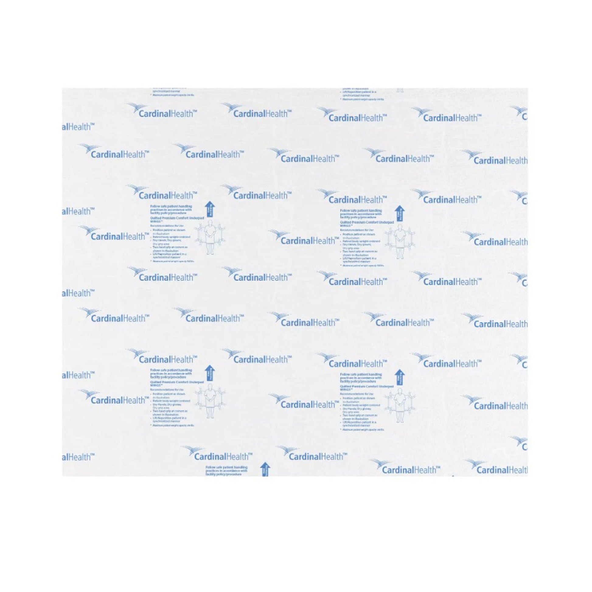 Wings™ Quilted Premium Comfort Maximum Absorbency Positioning Underpad, 30 x 36"