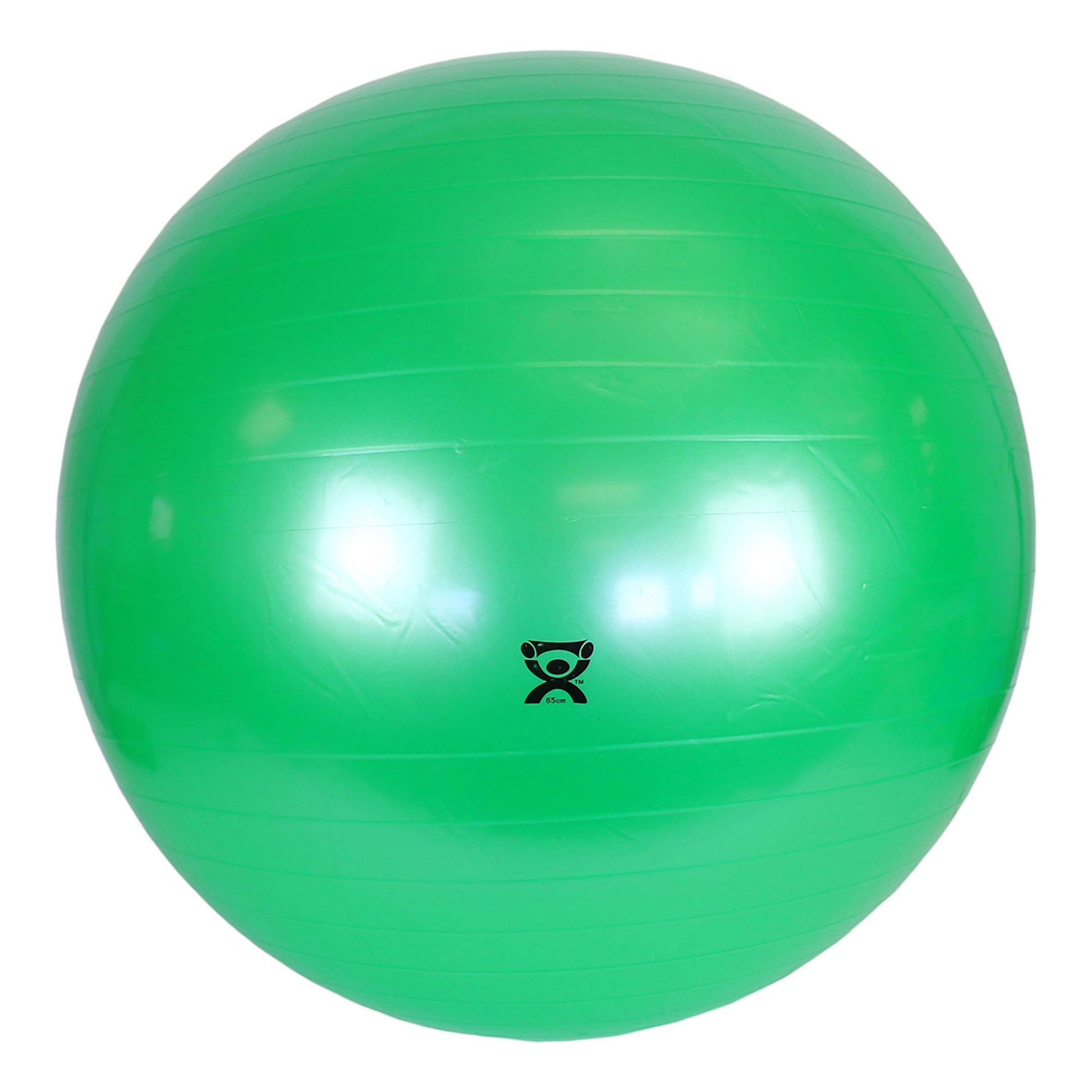 CanDo® Inflatable Exercise Ball, Green, 26 Inches
