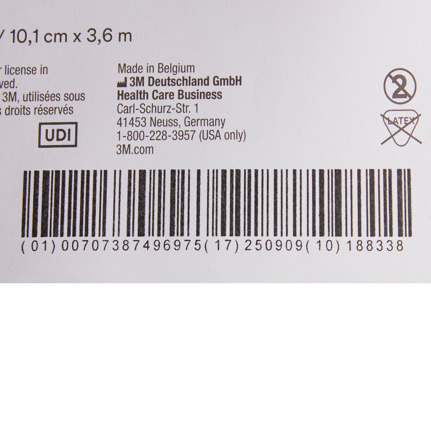 3M™ White Polyester Undercast Cast Padding