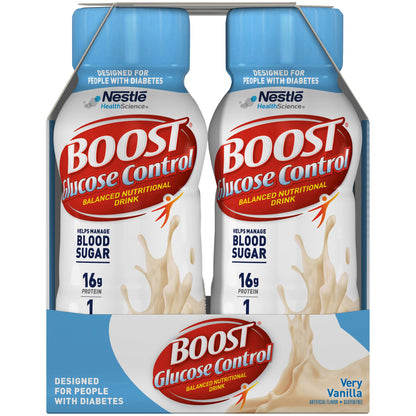Boost® Glucose Control Vanilla Balanced Nutritional Drink, Bottle