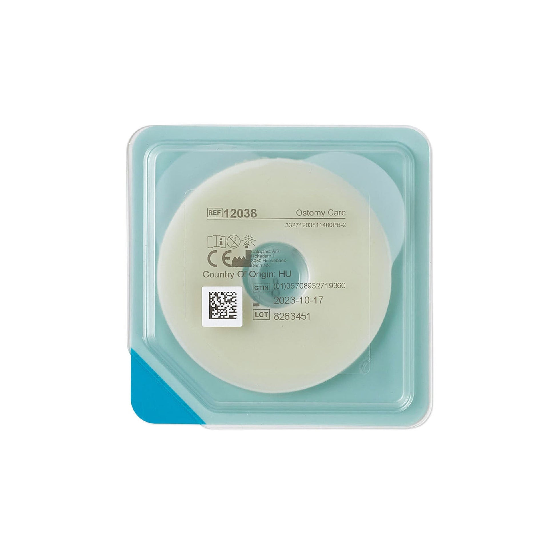 Brava Thin Ostomy Seal (18mm) Stoma 2-1/2 Inch (64mm) For Use with Ostomy Pouch