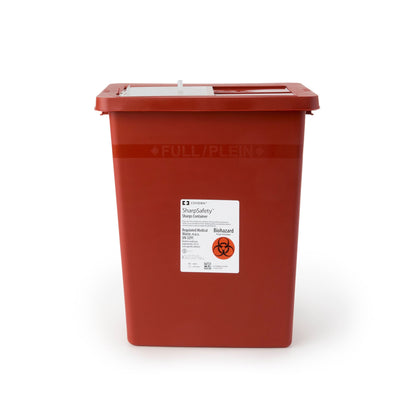 SharpSafety™ Multi-purpose Sharps Container, 8 Gallon