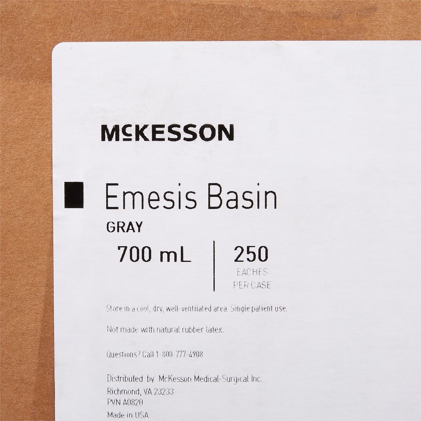 McKesson Emesis Basin, Gray