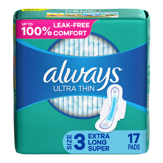 Always Ultra Thin Feminine Pad With Wings Super Absorbency