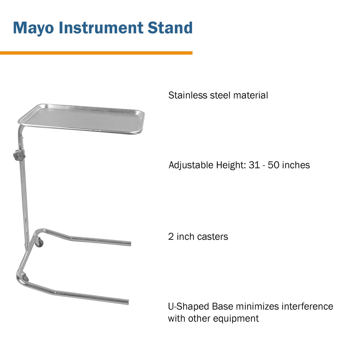 McKesson Mayo Instrument Stand