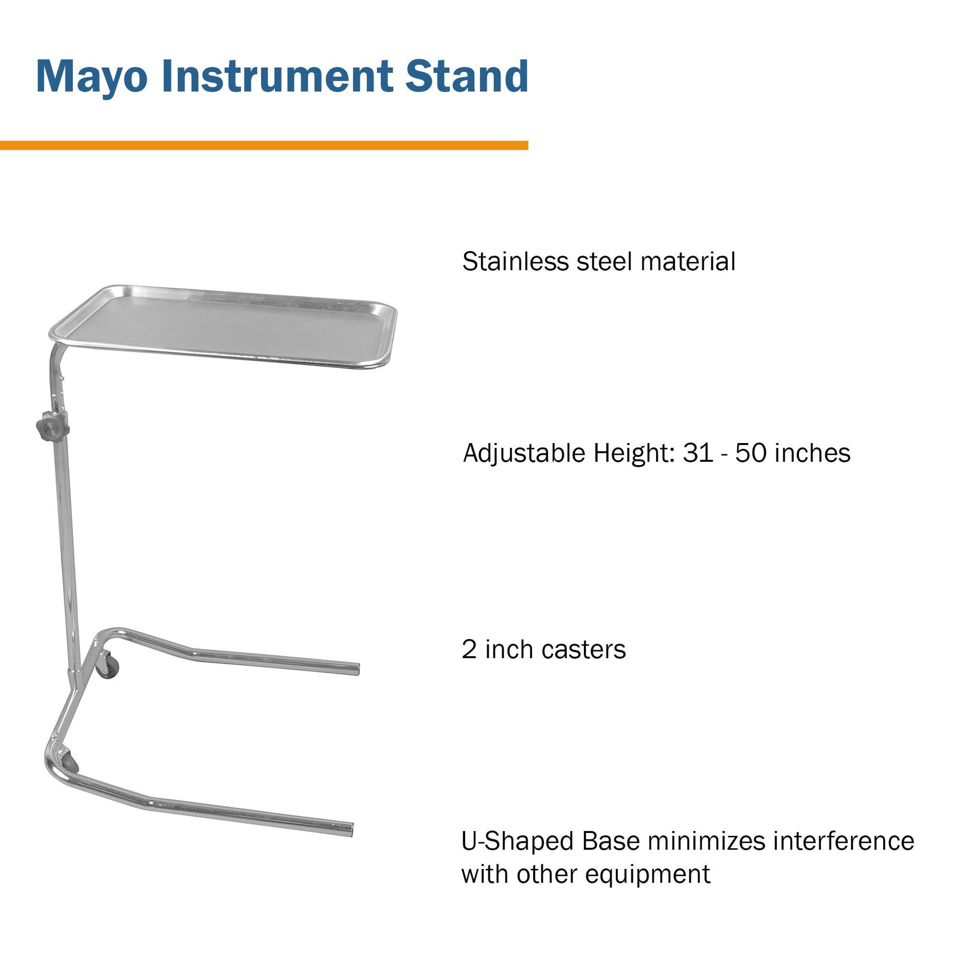 McKesson Mayo Instrument Stand