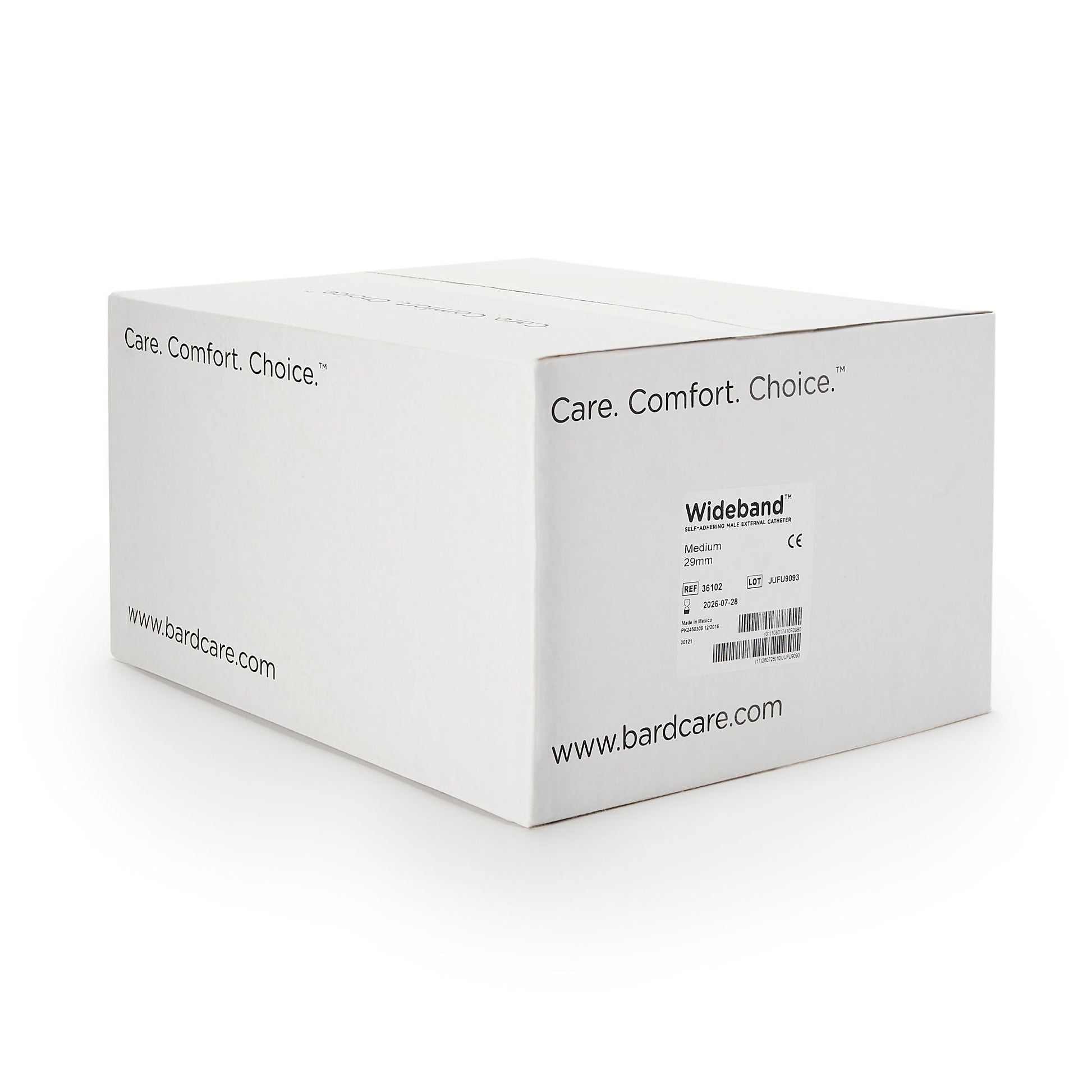Bard Wide Band® Male External Catheter, Medium