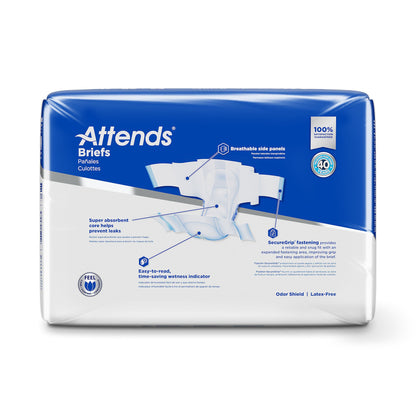 Attends® Extra Heavy Incontinence Brief, Heavy Absorbency