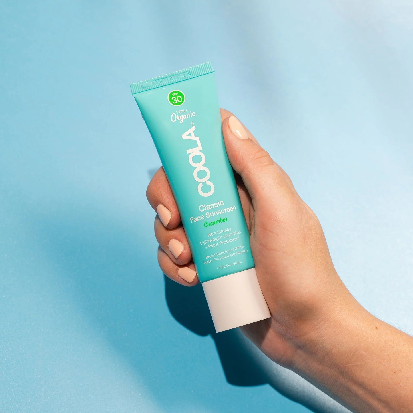Coola® Classic Face Sunscreen Cucumber Scent Lotion SPF 30, Tube