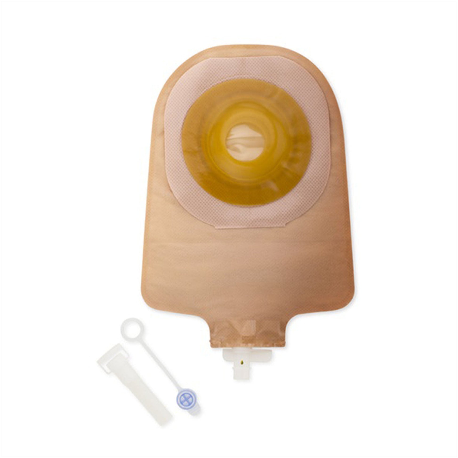 Premier™ 8492 One-Piece Beige Urostomy Pouch, Pre-cut to Fit Stomas