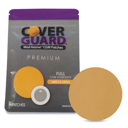 CoverGuard Sensor Overpatch Tan For FreeStyle Libre 3 Sensor