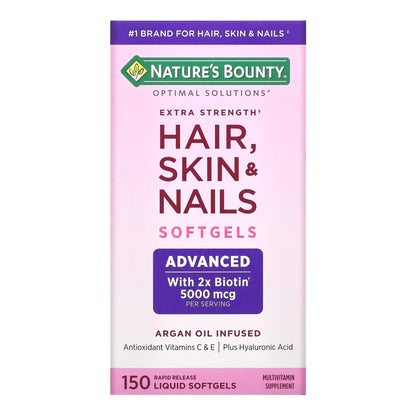 Nature's Bounty® Optimal Solutions Extra Strength Hair, Skin & Nails Softgels