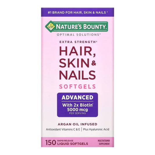 Nature's Bounty® Optimal Solutions Extra Strength Hair, Skin & Nails Softgels