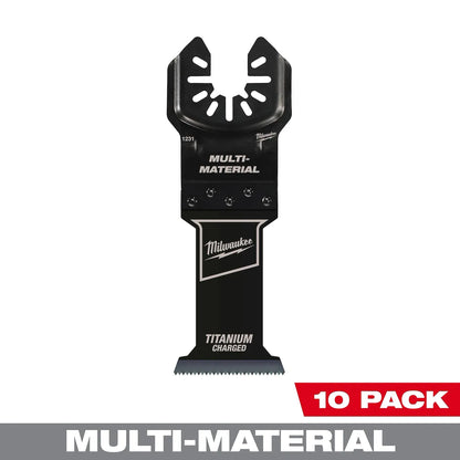 Milwaukee 1-1/4” Bi-Metal Multi-Material Universal Fit Oscillating Multi-Tool Blade (1 PK) 49-25-1239