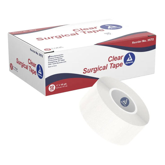 dynarex® Adhesive Medical Tape, Transparent