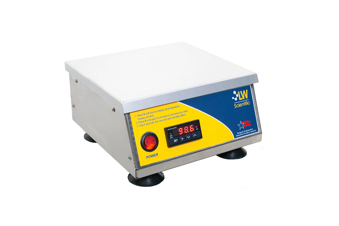 SWL-14PL-77DP - LW Scientific Digital Slide Warmer 14-Slide Capacity
