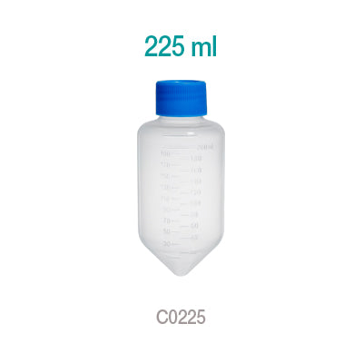 Hermle Sterile PP Conical Centrifuge Bottles C0175–C1500