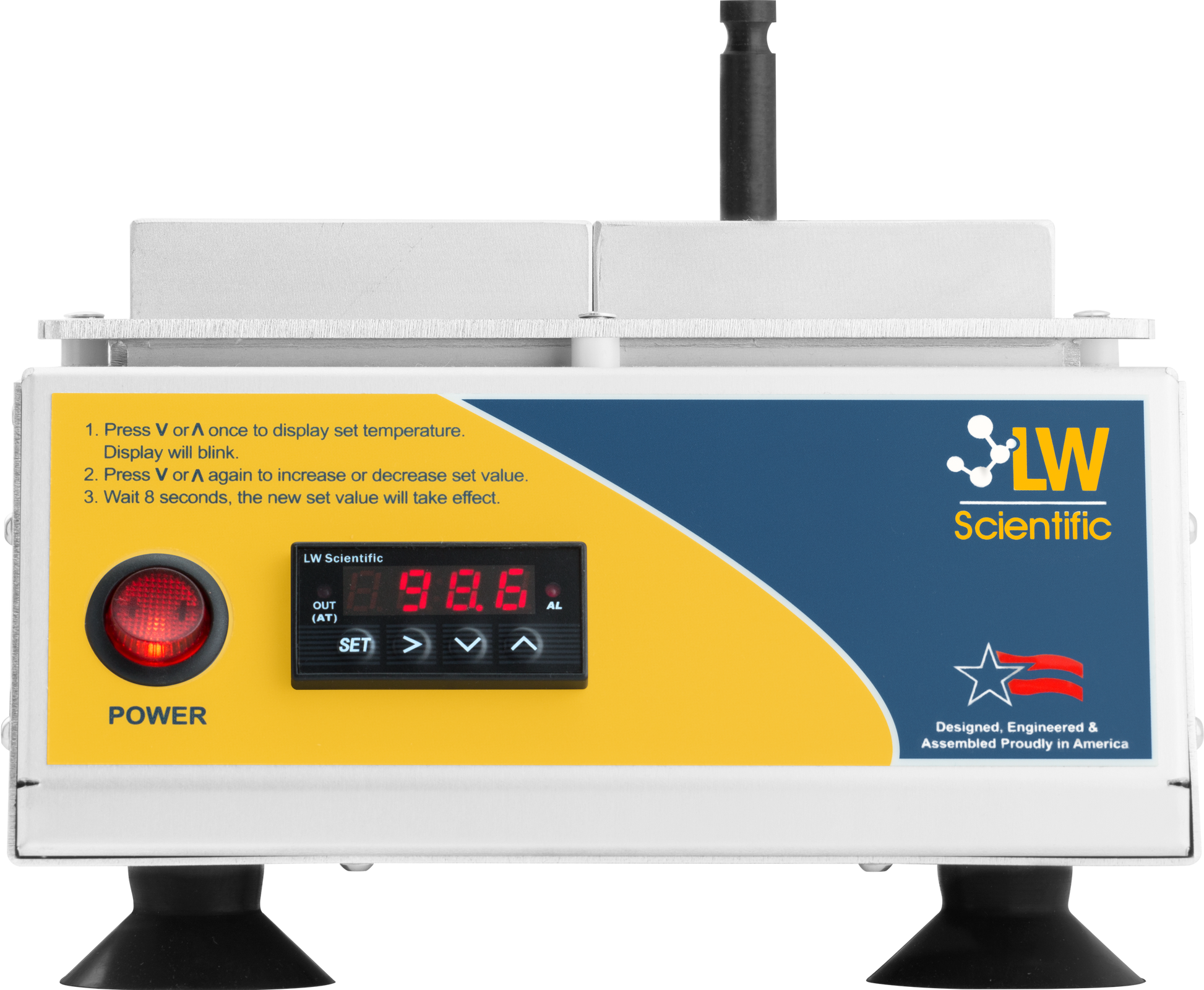 DBL-08PL-50DP - LW Scientific Digital Dry Bath Incubator 8-Place 50mL Heat Blocks