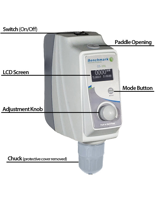 Benchmark Scientific OS40L Overhead Stirrer IPS2050-40