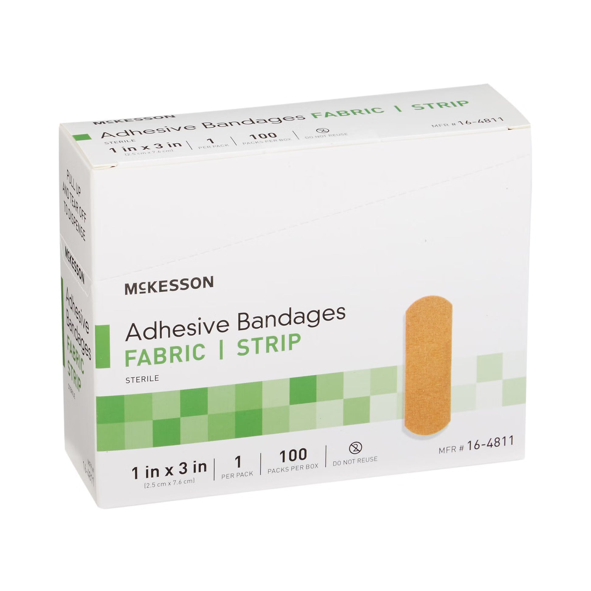 McKesson Tan Adhesive Strip