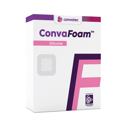 ConvaFoam Silicone Foam Dressing With Border Film Backing Silicone Adhesive Multisite