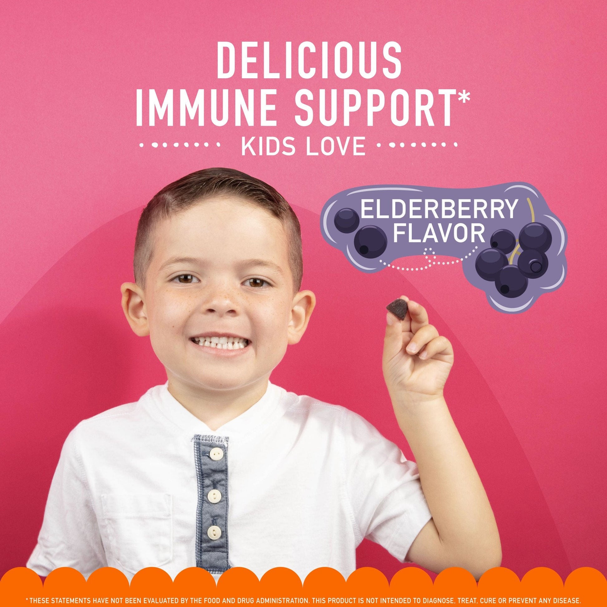 Airborne® Immune Support Supplement Gummies Elderberry