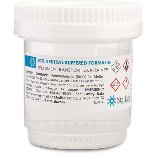 StatClick™ Prefilled Formalin Container, Fill in 60 mL