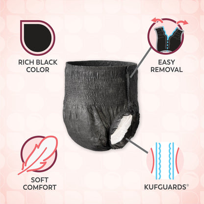 Tranquility Absorbent Underwear Pull On with Tear Away Seams Adult Female Disposable Heavy Absorbency