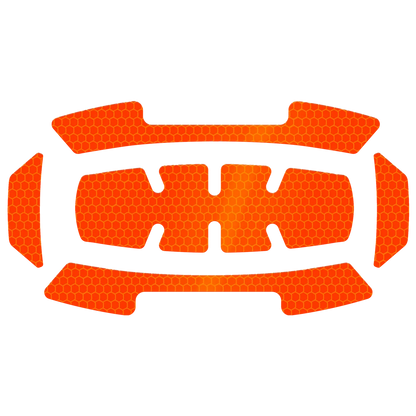 Milwaukee 5PC BOLT Reflective Sticker Set - Red 48-73-4601