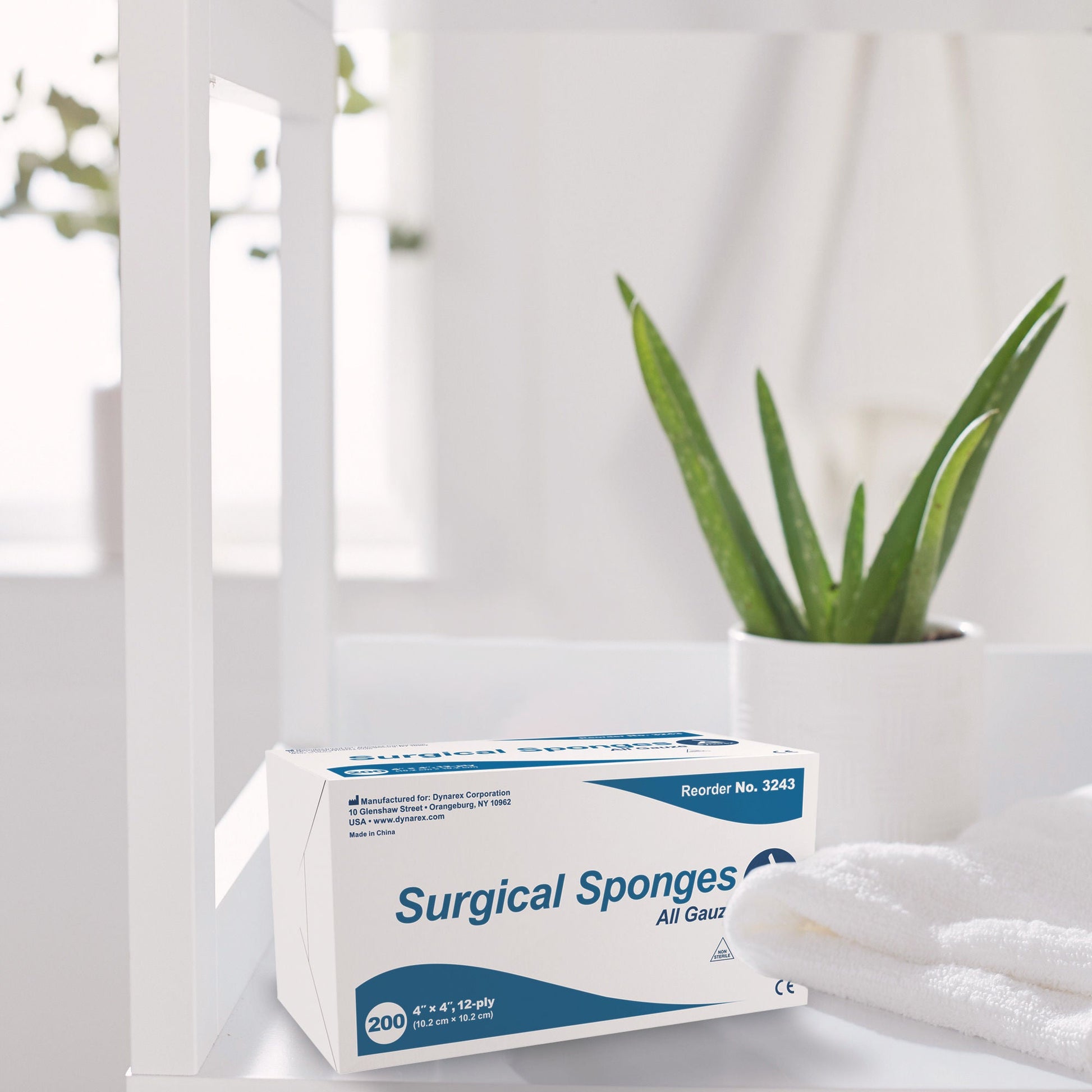 dynarex® Gauze Sponge, 12-Ply