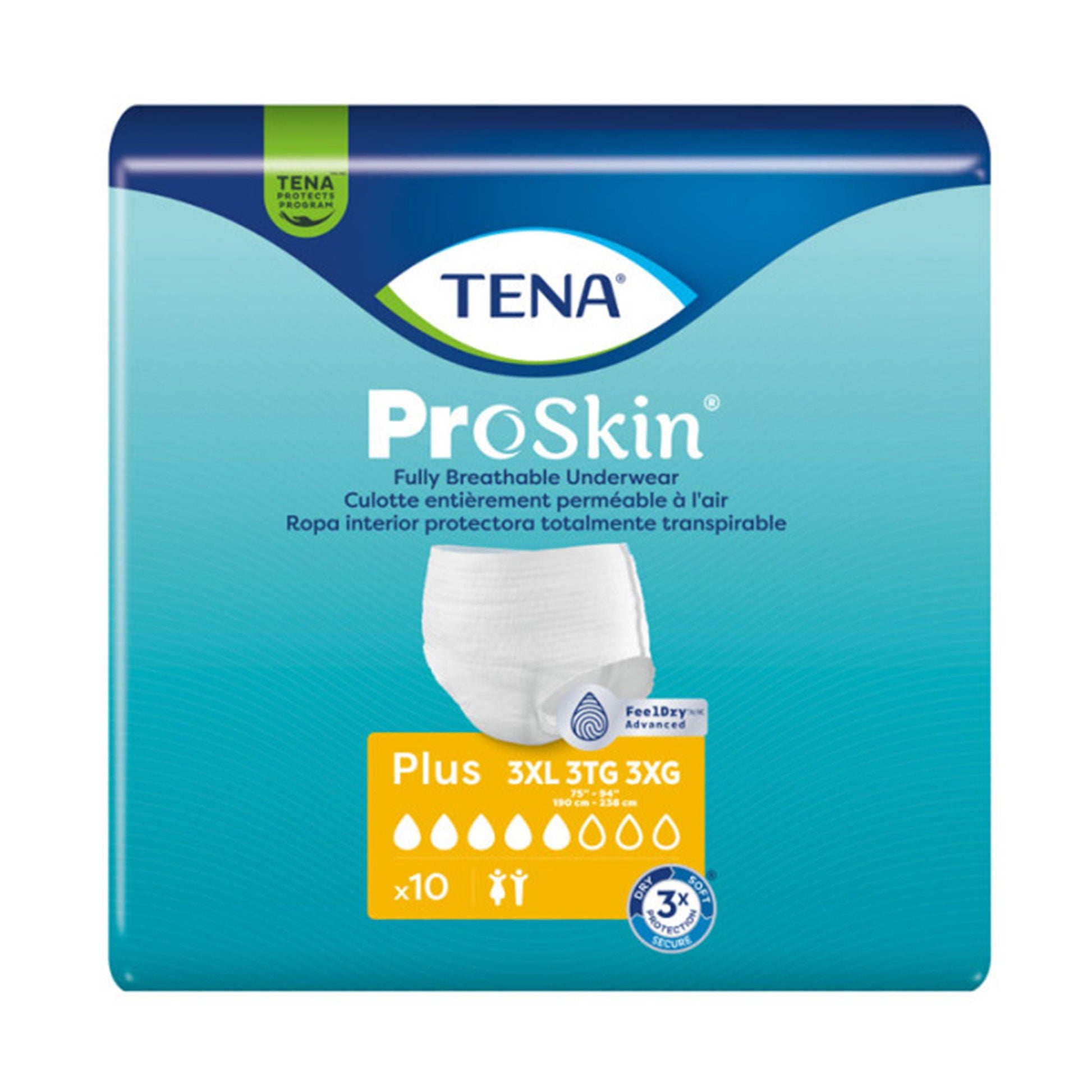 Tena® ProSkin™ Breathable Incontinence Underwear, Moderate Absorbency