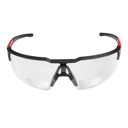 Milwaukee Safety Glasses - +1.50 Magnified Clear Anti-Scratch Lenses (Polybag) 48-73-2203