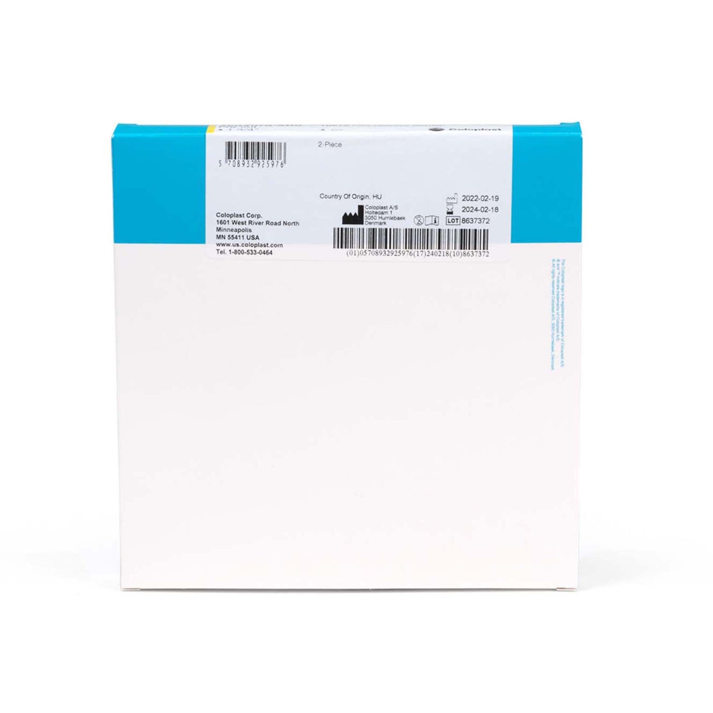 SenSura® Mio Flex Ostomy Barrier, Stoma Opening, Yellow Color Match