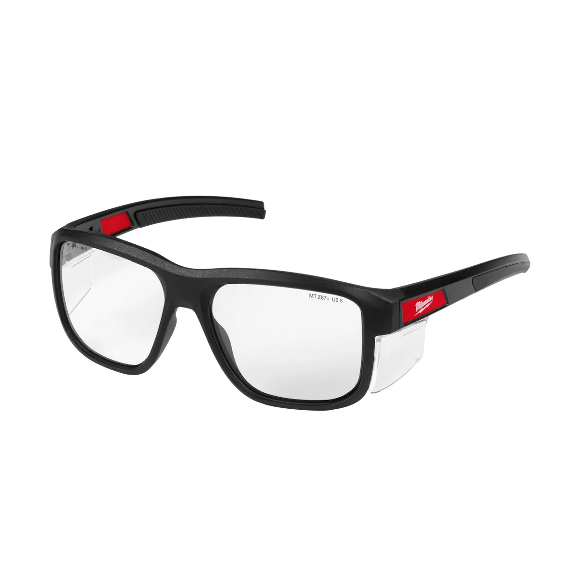 Milwaukee Full Frame Safety Glasses with Removable Side Shields – Clear Anti-Scratch Lenses 48-73-2515