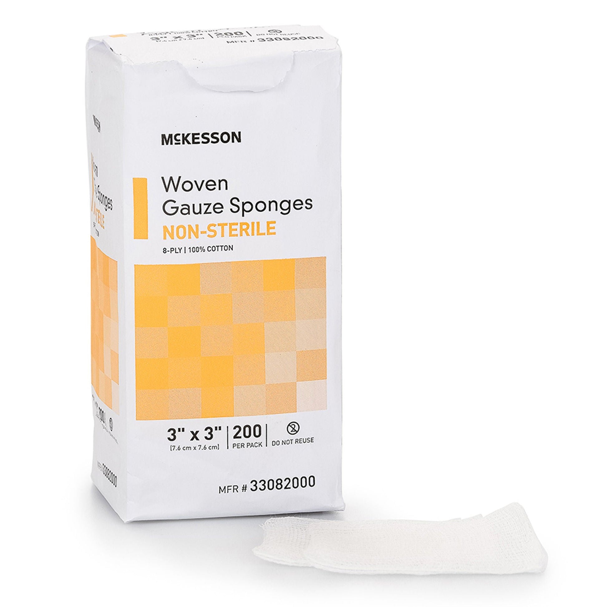 McKesson Gauze Sponge, Eight Ply