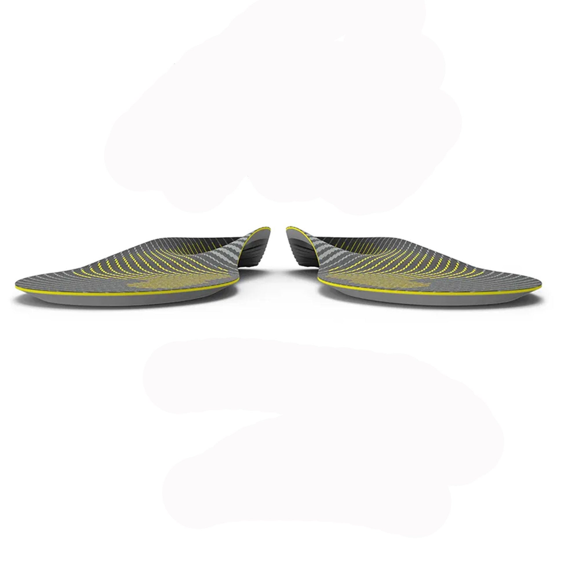 Runner Orthotic Insole Run High Arch Foam Women 6.5 to 8 Citron