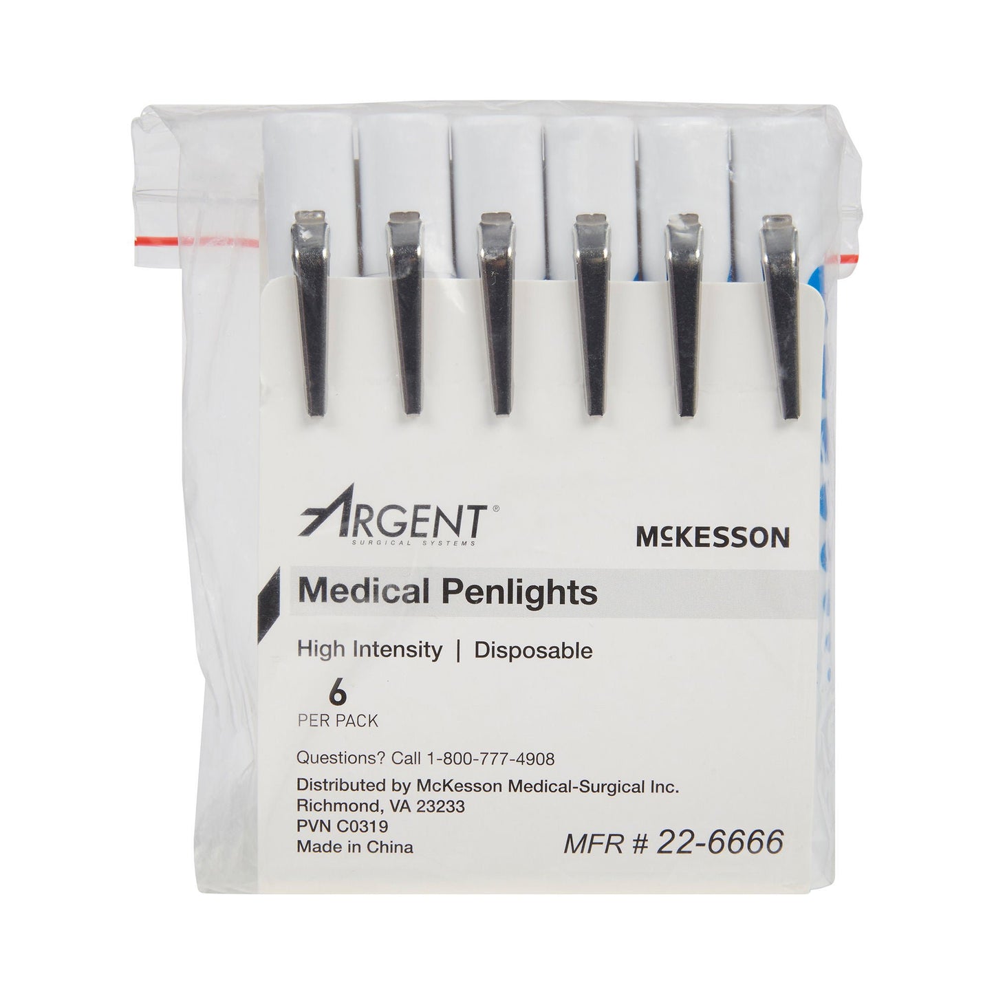 McKesson Disposable Penlight White Light, 4.5 Inch