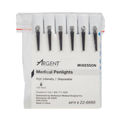 McKesson Disposable Penlight White Light, 4.5 Inch