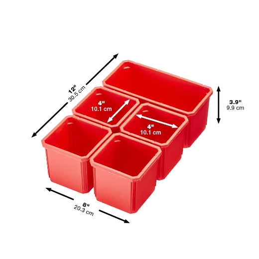 Milwaukee PACKOUT Organizer 48-22-8430 | 10-Piece