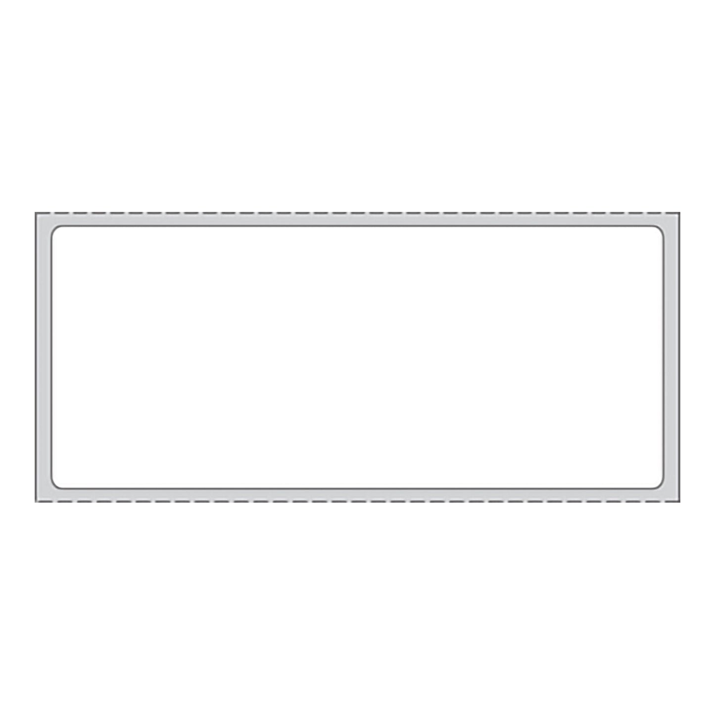 PDC® White Blank Thermal Label